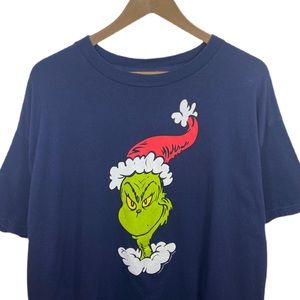 Vintage 2001 Dr. Seuss The Grinch Graphic Promo T-Shirt size XL